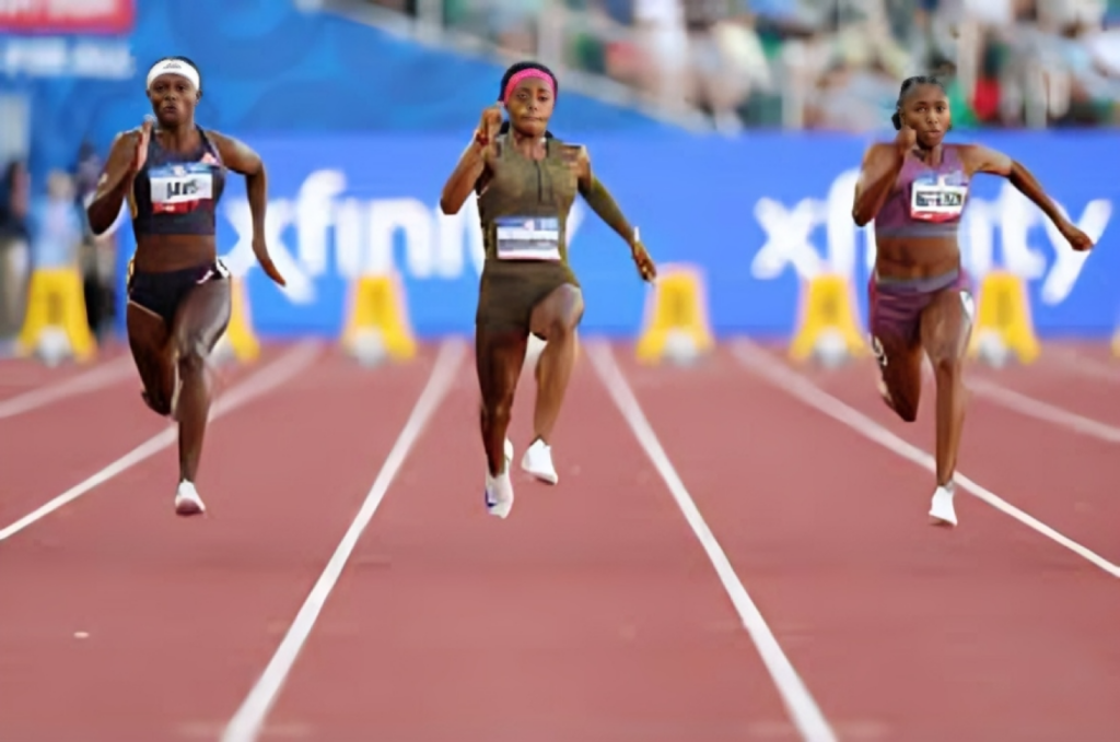 Richardson and Lyles Glide Through 100m Heats at US Trials 1754035054 Richardson and Lyles Glide Through 100m Heats at US Trials