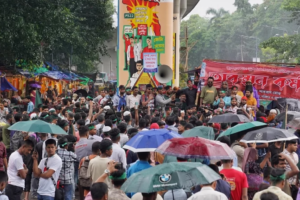 Shahbagh Blockaded for Second Day Over July Charter Demand