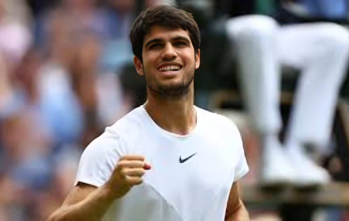 Smiling Through: Alcaraz Remains Upbeat After Wimbledon Final Defeat