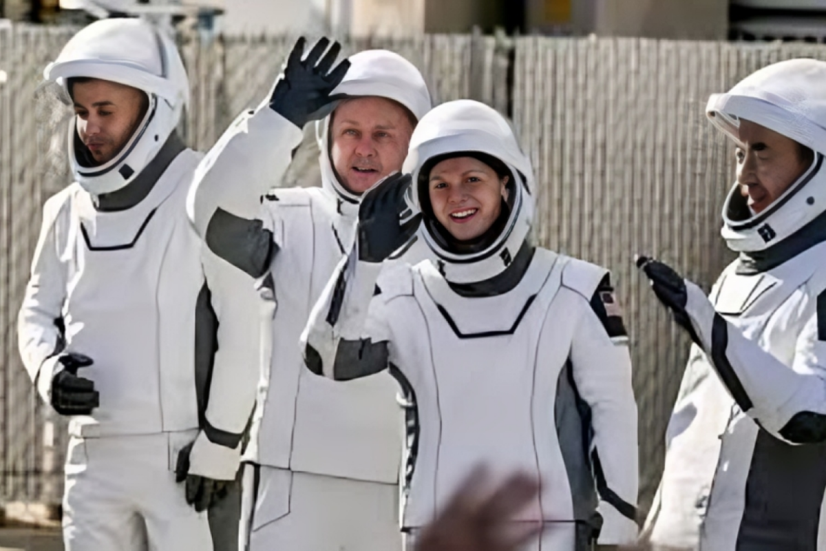 SpaceX Crew Dragon Docks with International Space Station