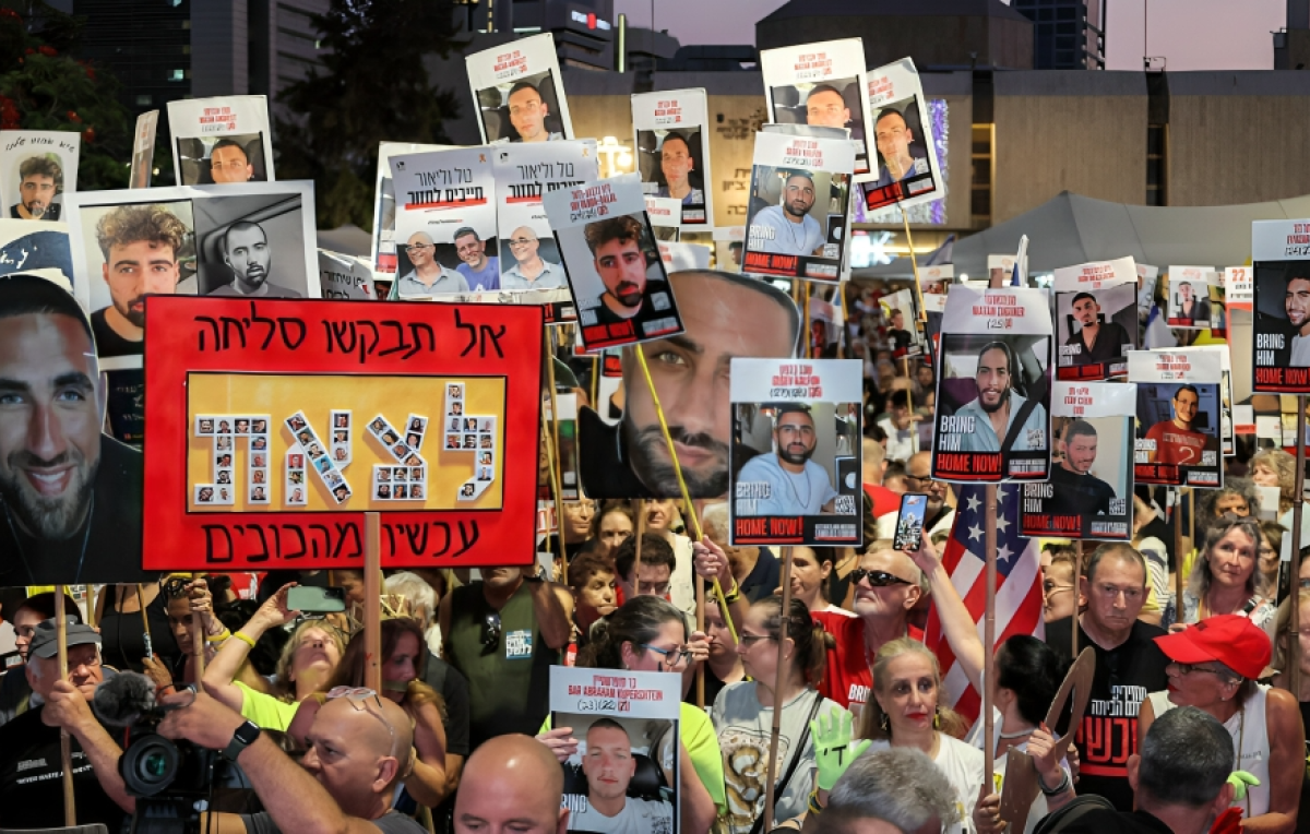 Thousands Rally in Tel Aviv Opposing Gaza War Expansion