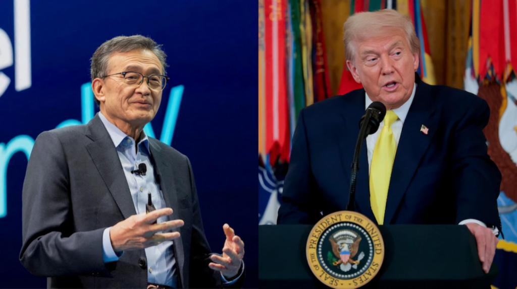 Trump Meets with Intel CEO After Calling for His Resignation 1754984663 Trump Meets with Intel CEO After Calling for His Resignation