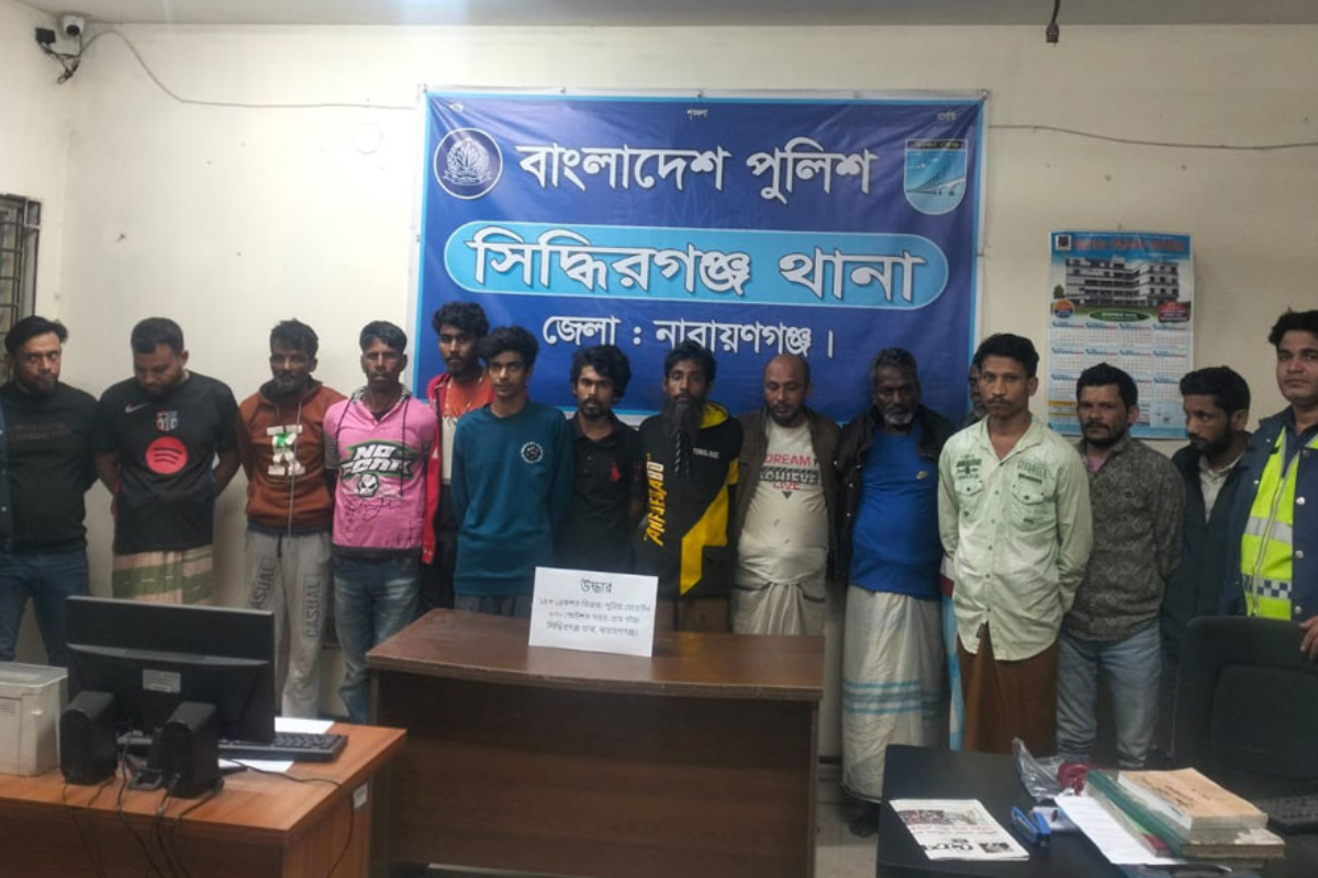 22 Drug Dealers and Thieves Arrested Narayanganj