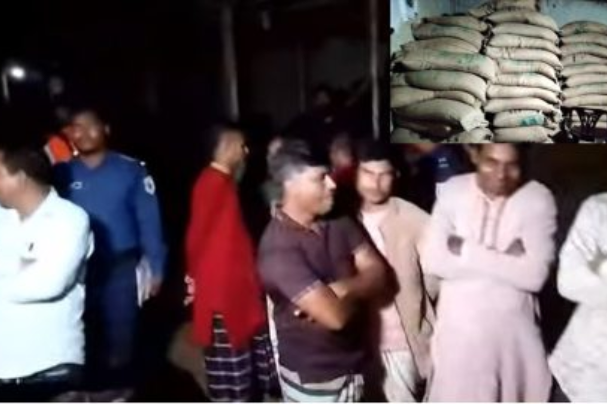 800 Bags of Government Rice Seized in Bhurungamari