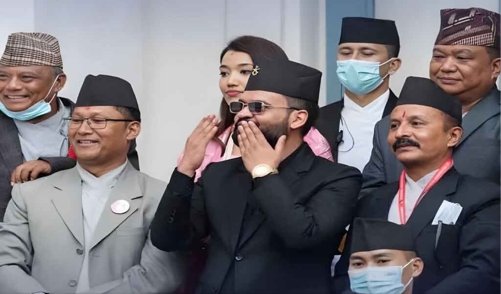 a former rapper is contesting nepals prime ministerial election A former rapper is contesting Nepal's prime ministerial election