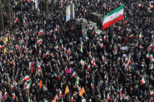 A human rights organisation reported that 2,677 people have died in protests in Iran