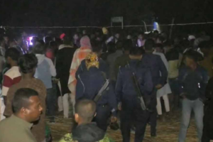 A party leader lost his life in clashes over a party list