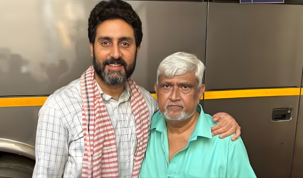 abhishek bachchan pays tribute to ashok sawant Abhishek Bachchan Pays Tribute to Ashok Sawant