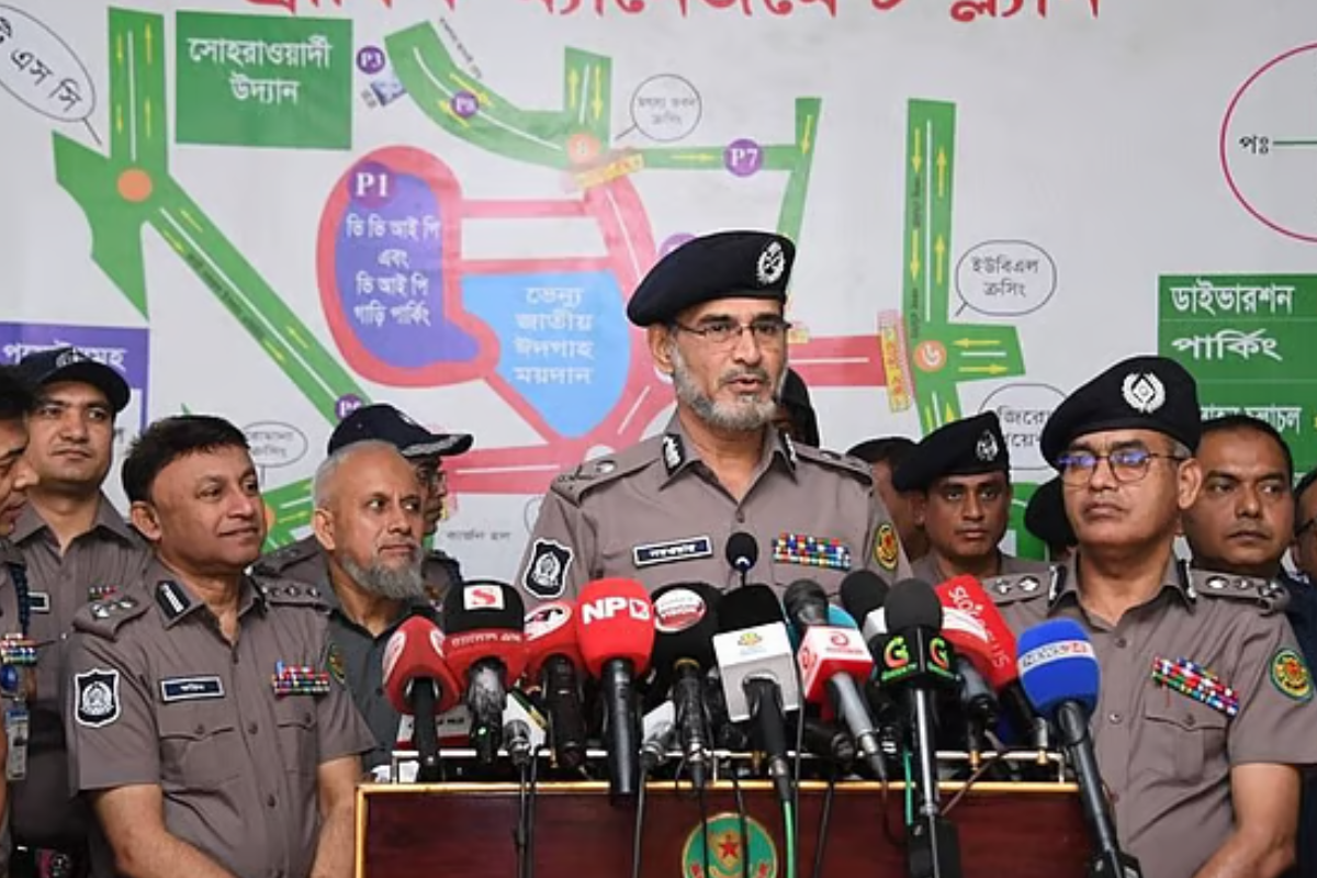 Across the Capital 1,771 Eid Prayers, Strict Security at National Eidgah: DMP Commissioner
