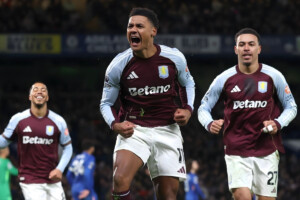 After defeating Chelsea following their win over Manchester United, Villa continue to surge ahead in the title race