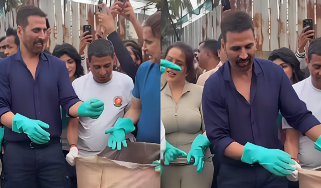 akshay kumar faces criticism for cleaning juhu beach Akshay Kumar Faces Criticism for Cleaning Juhu Beach