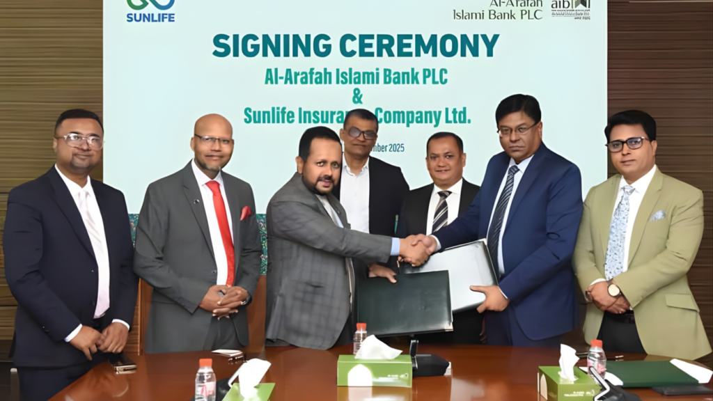 al arafah islami bank and sunlife insurance join forces for a groundbreaking collaboration Al-Arafah Islami Bank and Sunlife Insurance Join Forces for a Groundbreaking Collaboration