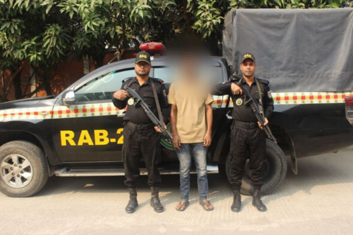 Alleged Godfather of Mugging Gang ‘Raktachosha John’ Arrested in Mohammadpur