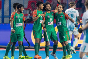 “Amirul’s Back-to-Back Hat-Tricks Rescue Bangladesh in Thriller Against Korea”