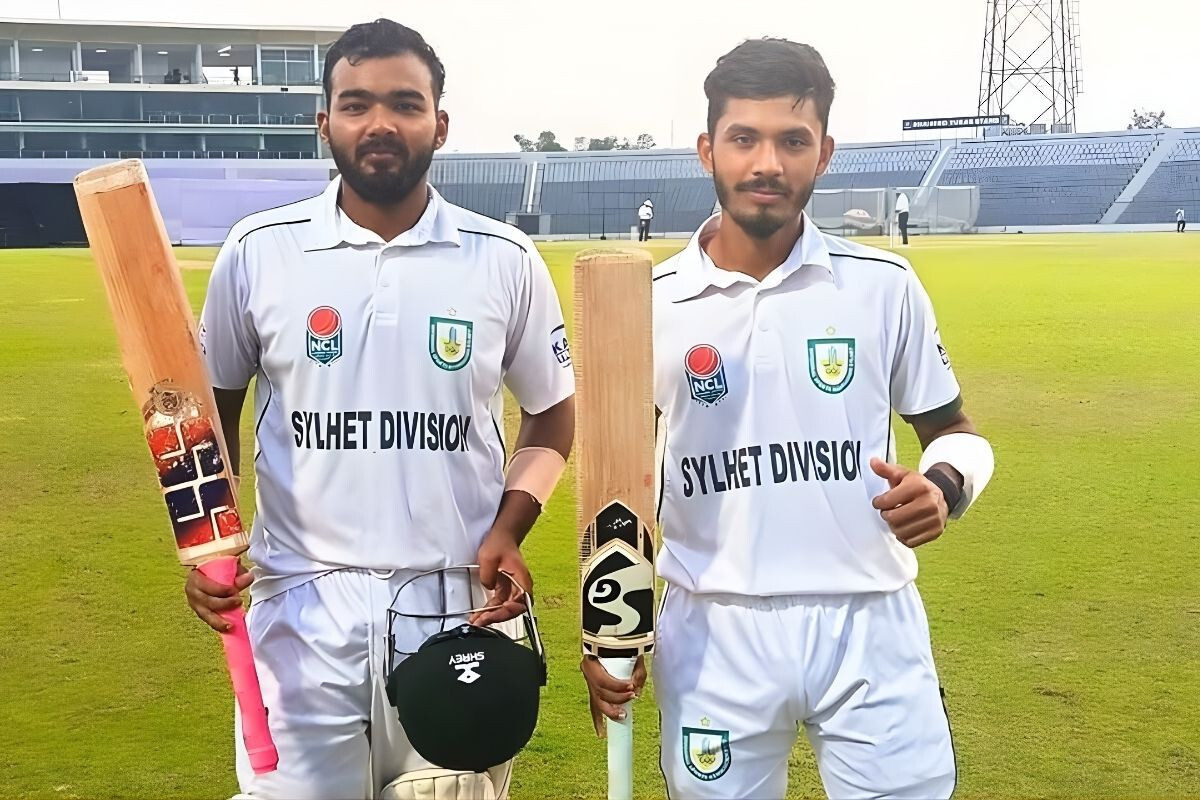 Amit Hassan Registers First Double Century of NCL Season, Breaks Partnership Records
