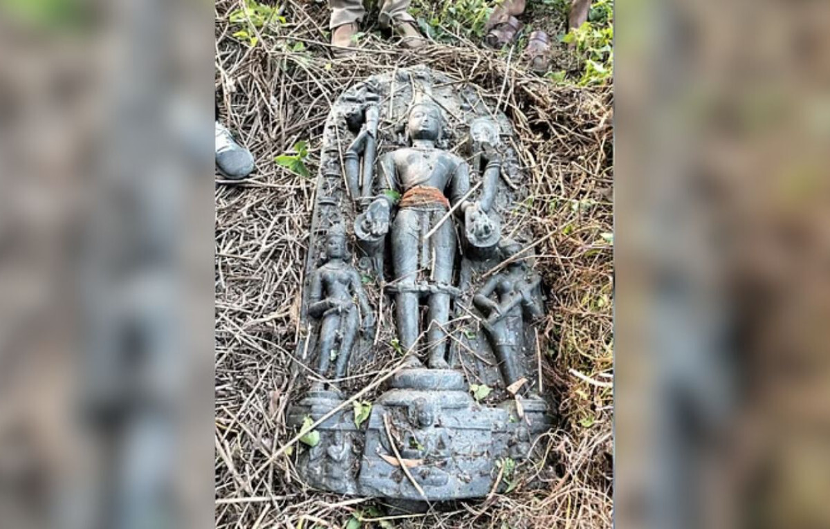 Ancient Vishnu Statue Recovered as Smuggling Plot Foiled