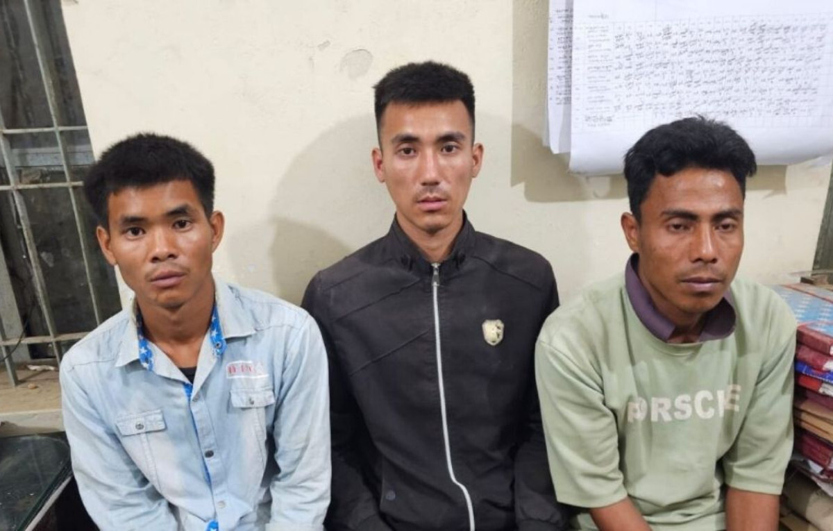Arakan Army Trio Detained During Illegal Border Crossing