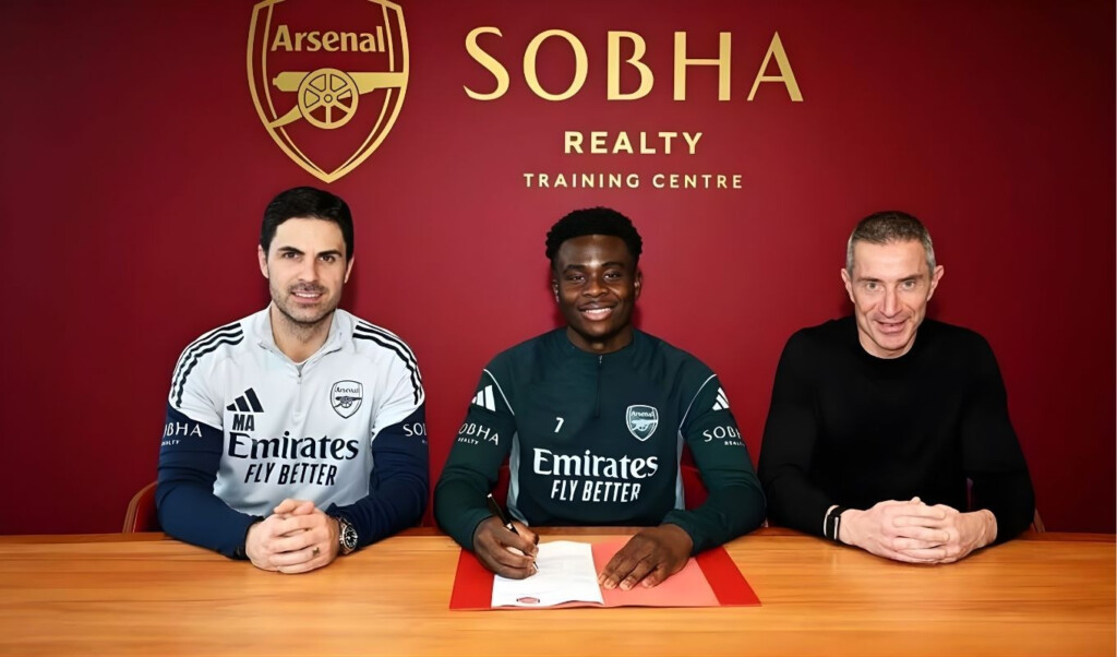 Arsenal secures Saka with a long-term contract 4 arsenal secures saka with a long term contract Arsenal secures Saka with a long-term contract
