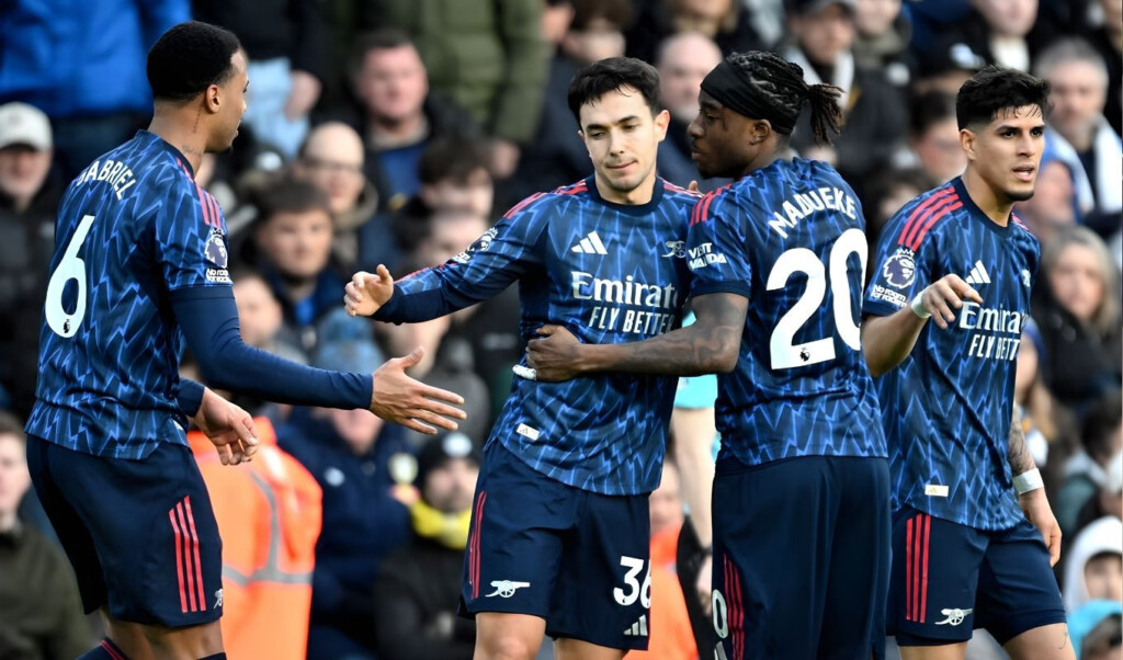 arsenal soars past leeds to secure another league victory Arsenal Soars Past Leeds to Secure Another League Victory