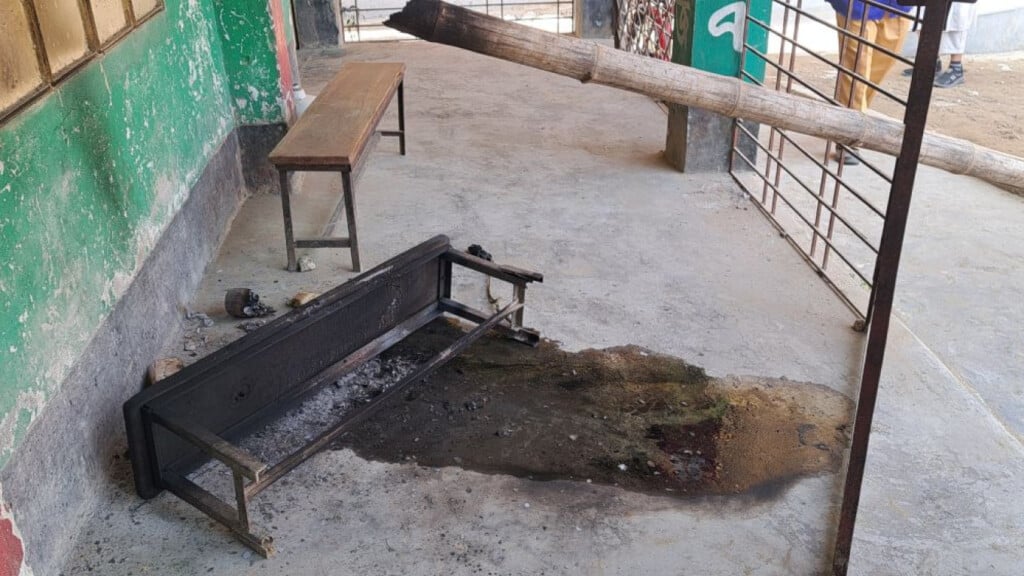 arson attacks target netrokona polling stations Arson Attacks Target Netrokona Polling Stations