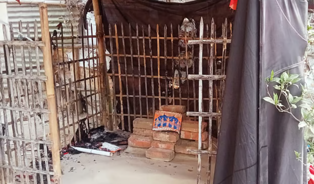 arson strikes sylhet tea garden temple Arson Strikes Sylhet Tea Garden Temple