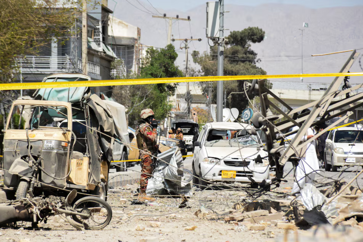 At Least 10 Killed in Suicide Attack Outside Pakistan Paramilitary Headquarters