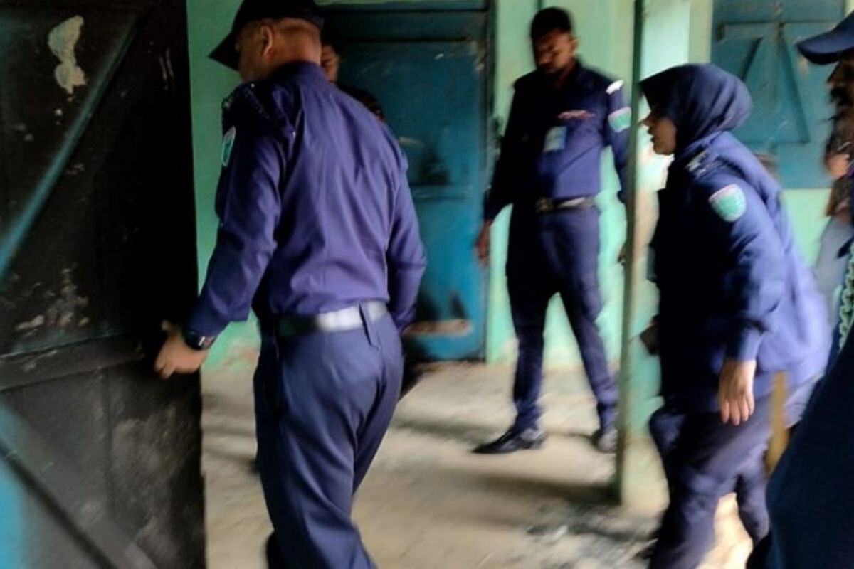 Attempted Arson at Polling Centre in Habiganj