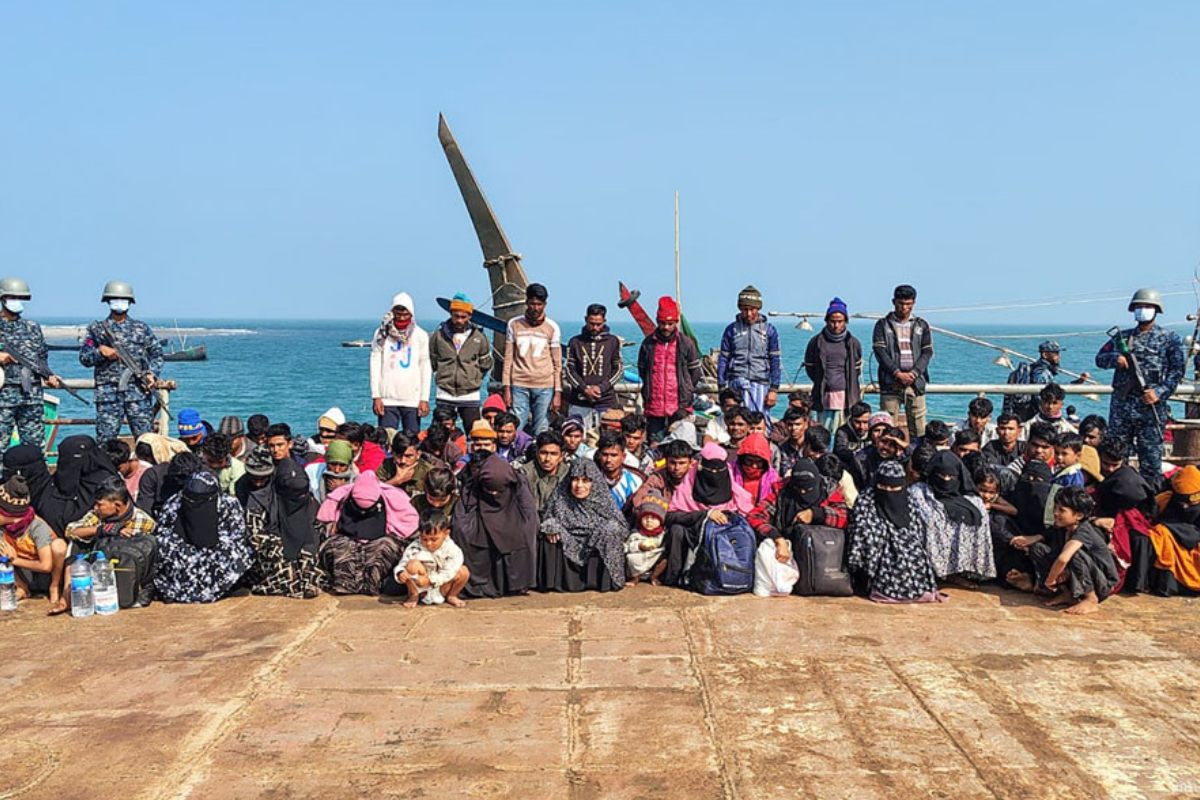 Attempted Illegal Voyage to Malaysia Foiled, 273 Detained by Bangladesh Navy