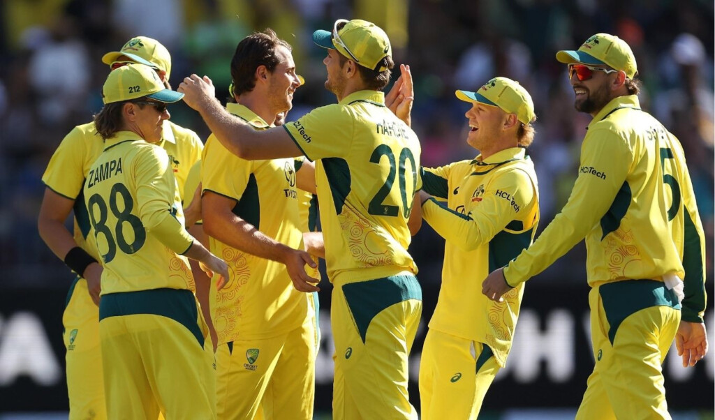australia reach semi finals with dominant 54 run win over bangladesh Australia reach semi-finals with dominant 54-run win over Bangladesh