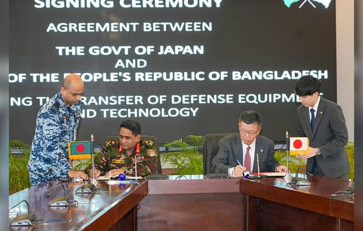 Bangladesh and Japan Sign Landmark Defence Technology Pact