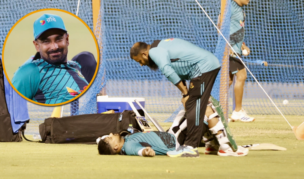 bangladesh captain liton das faces injury doubts ahead of india clash Bangladesh Captain Liton Das Faces Injury Doubts Ahead of India Clash