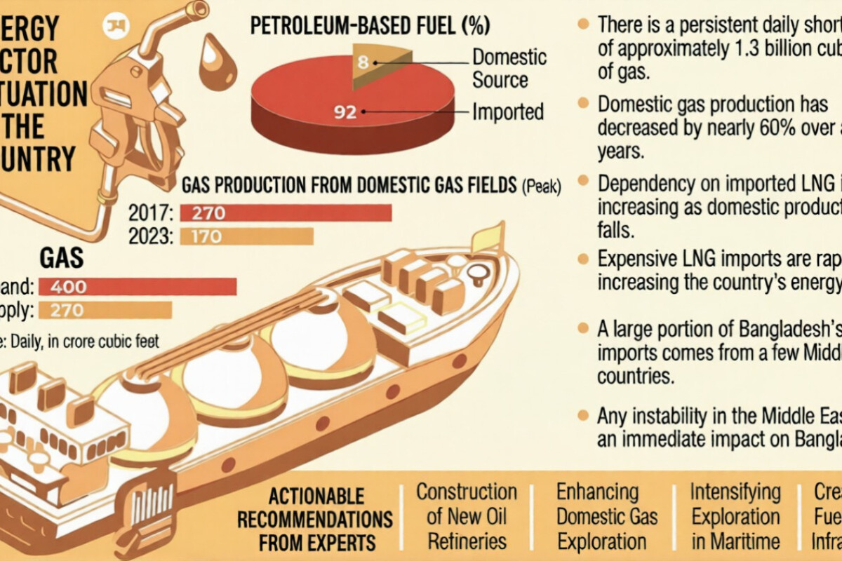 Bangladesh Faces Rising Energy Import Dependence