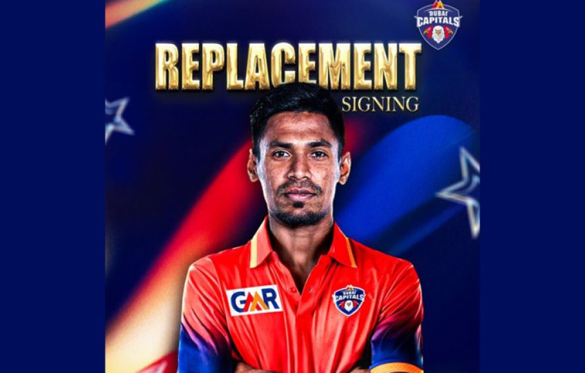 Bangladesh Pacer Mustafizur Joins Dubai Capitals for T20 League Debut