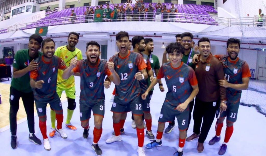 bangladesh shines with a thrilling futsal victory Bangladesh Shines With A Thrilling Futsal Victory