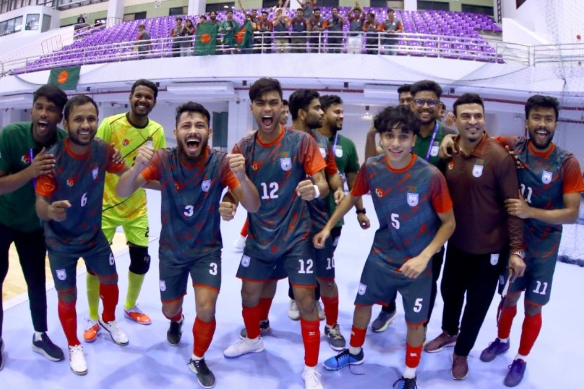 Bangladesh Shines With A Thrilling Futsal Victory