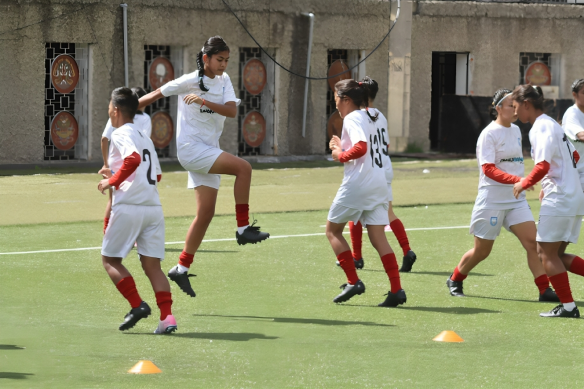 Bangladesh U-17 Women’s Football Team Takes the Field in SAFF Tournament
