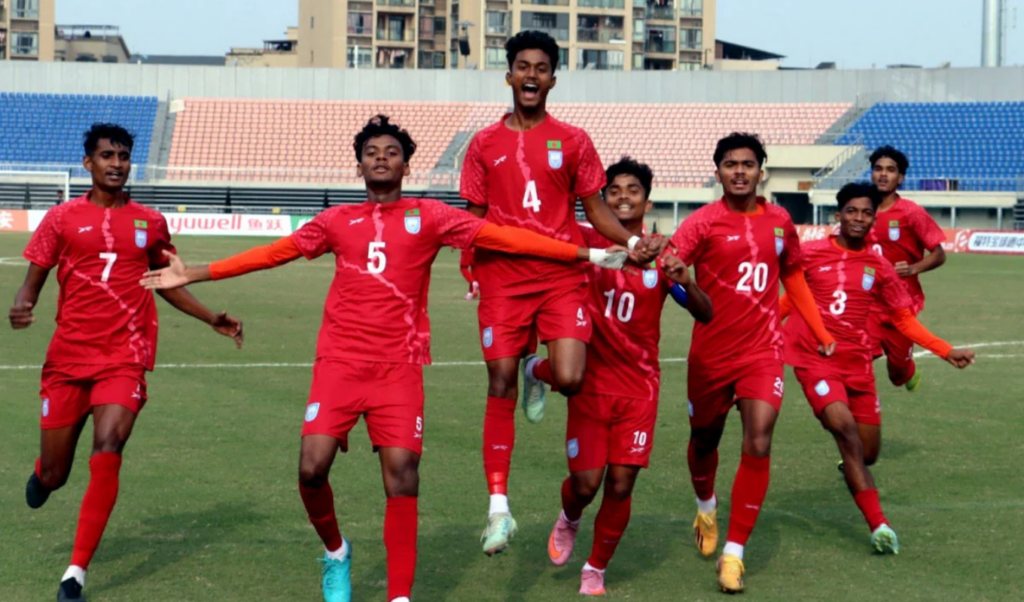 bangladesh under 17 defeat sri lanka by five goals Bangladesh Under-17 Defeat Sri Lanka by Five Goals
