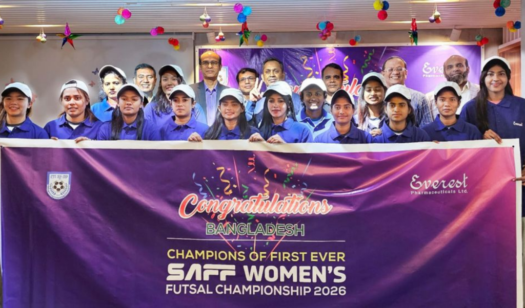 bangladesh womens football team honoured Bangladesh Women’s Football Team Honoured