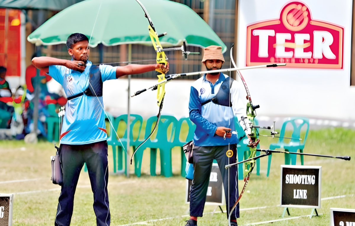 Bangladeshi Archers Bonya Akter and Ram Krishna Saha Make History in Asian Archery