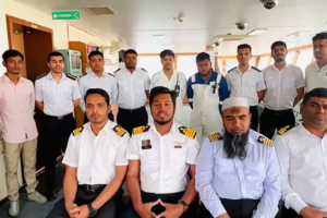 Bangladeshi Ship Faces Bombing Fears at Sea