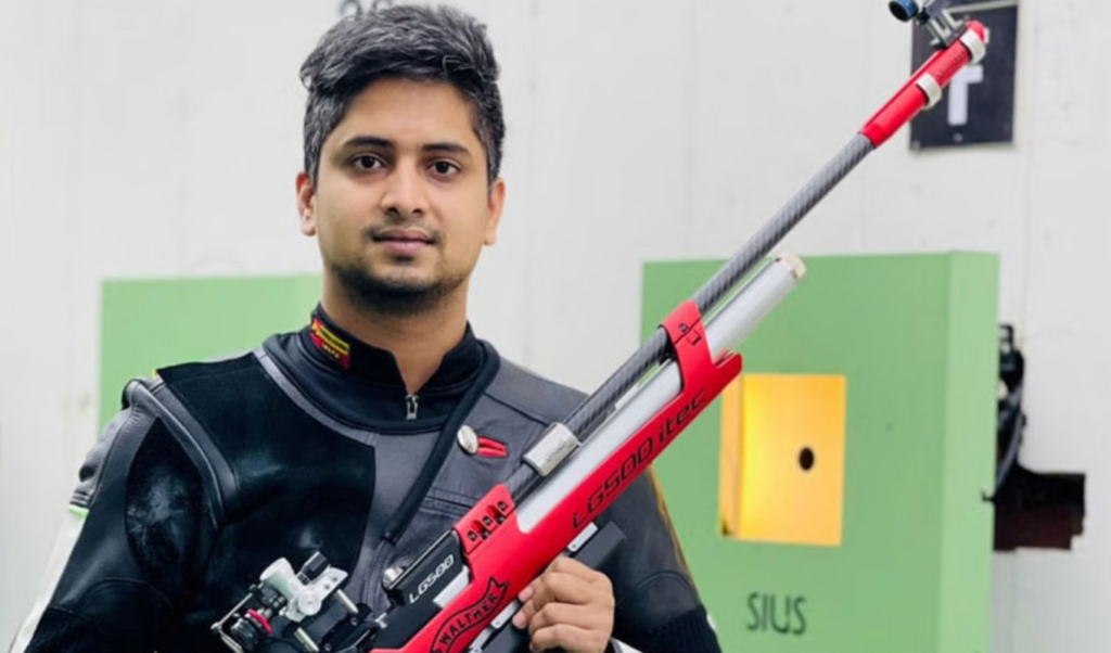 bangladeshi shooter robiul arrives for asian championship Bangladeshi Shooter Robiul Arrives for Asian Championship