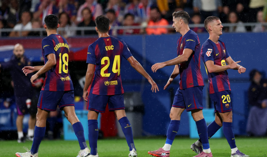 Barcelona Dominate at Home with Convincing Victory 2 barcelona dominate at home with convincing victory Barcelona Dominate at Home with Convincing Victory