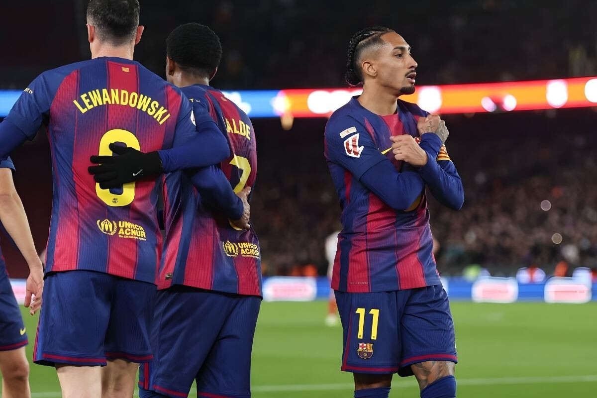 “Barcelona Humiliate Atlético! Simeone’s Unbeaten Run Crumbles in La Liga Showdown!”