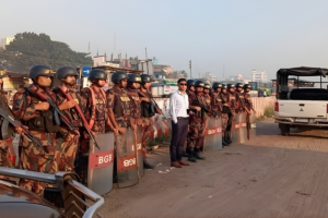 BGB Deployed in Dhaka and Three Other Districts to Maintain Law and Order