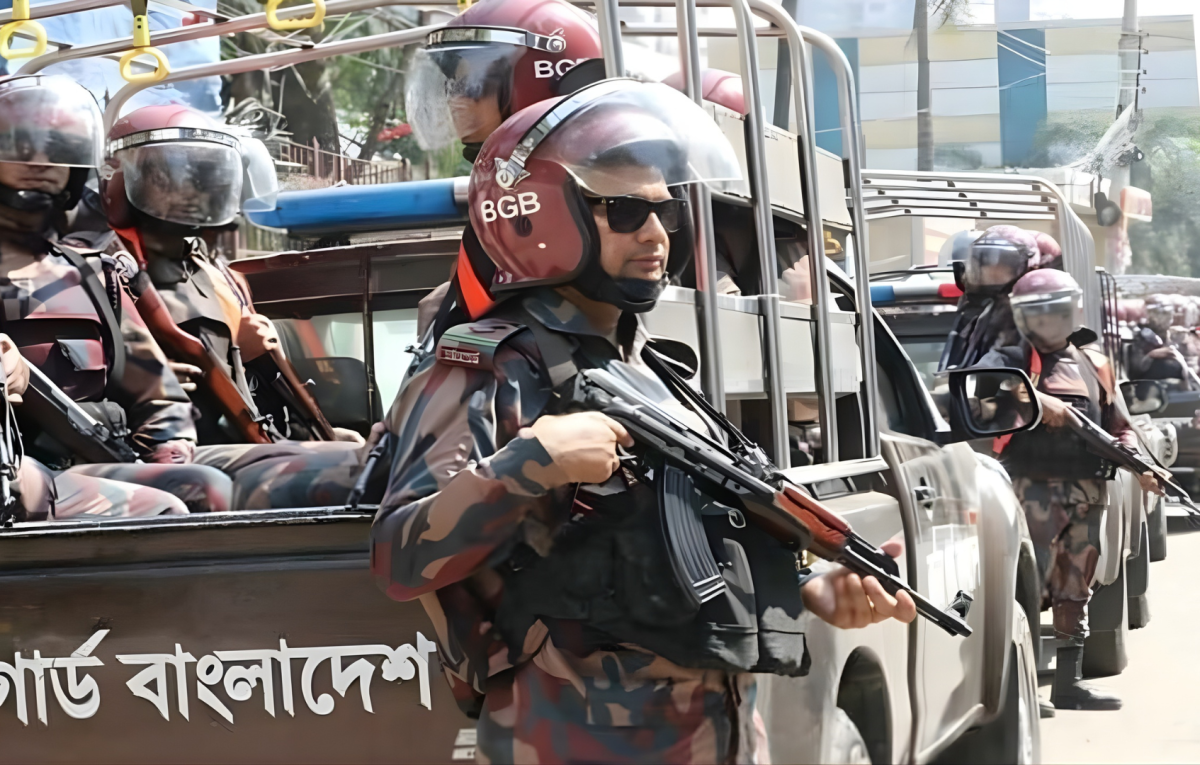 BGB Deployed in Four Districts, Including Dhaka, to Maintain Law and Order
