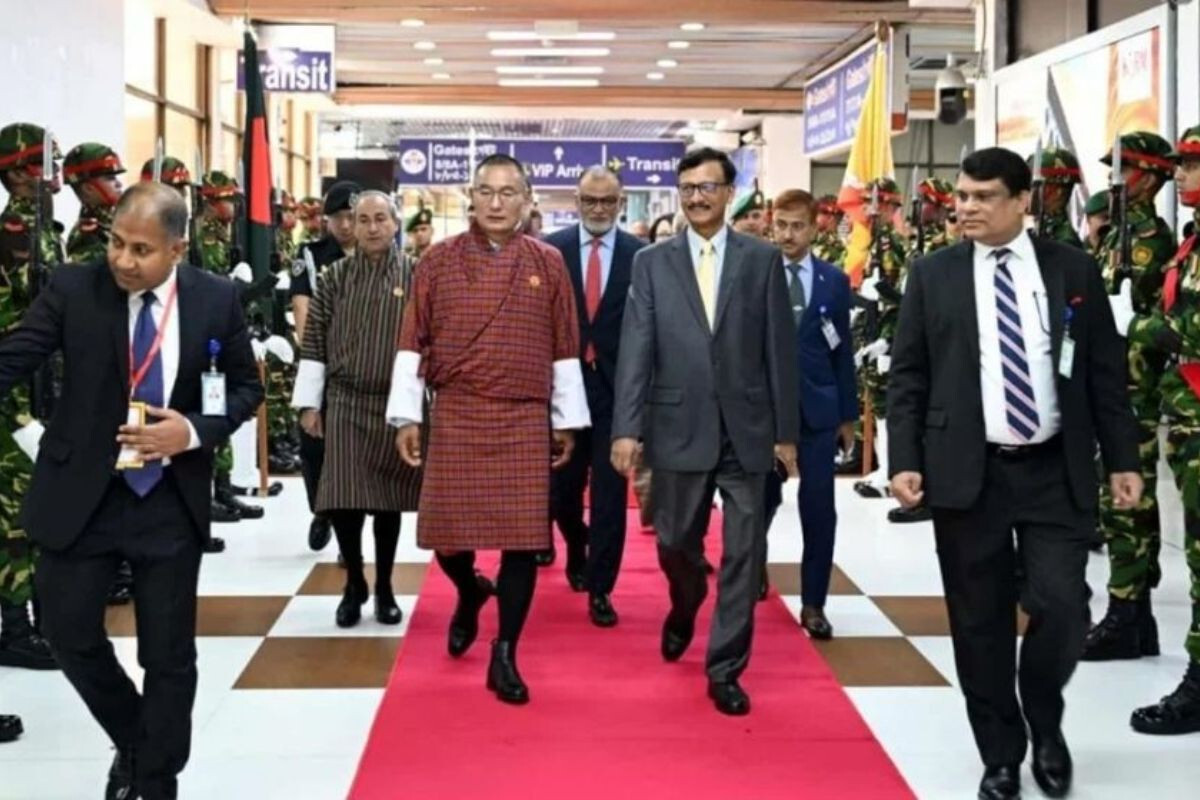 Bhutan’s Prime Minister Departs Dhaka