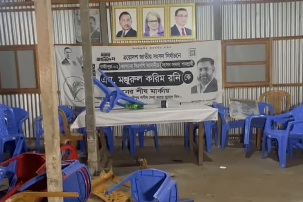 BNP Factions Clash Over Gazipur Office