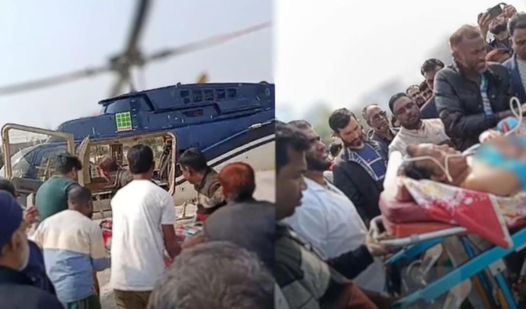 bnp leader airlifted to dhaka after brutal attack BNP Leader Airlifted to Dhaka After Brutal Attack