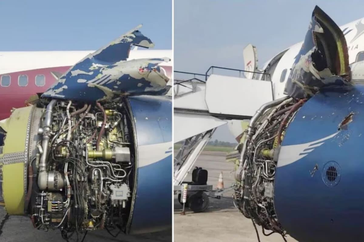 Boeing 737 Engine Explosion in Nigeria, Passengers Safe