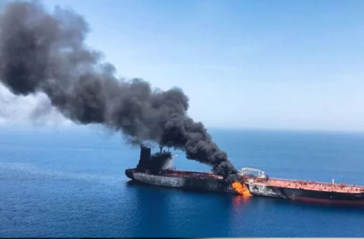 Bombing on Ship in the Pacific Ocean by U.S. Forces